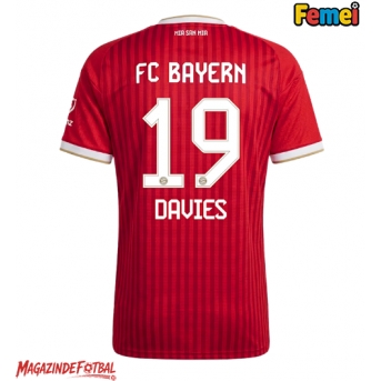 Bayern Munich Alphonso Davies #19 Tricou Fotbal Replică 2026-27 Femei Acasa